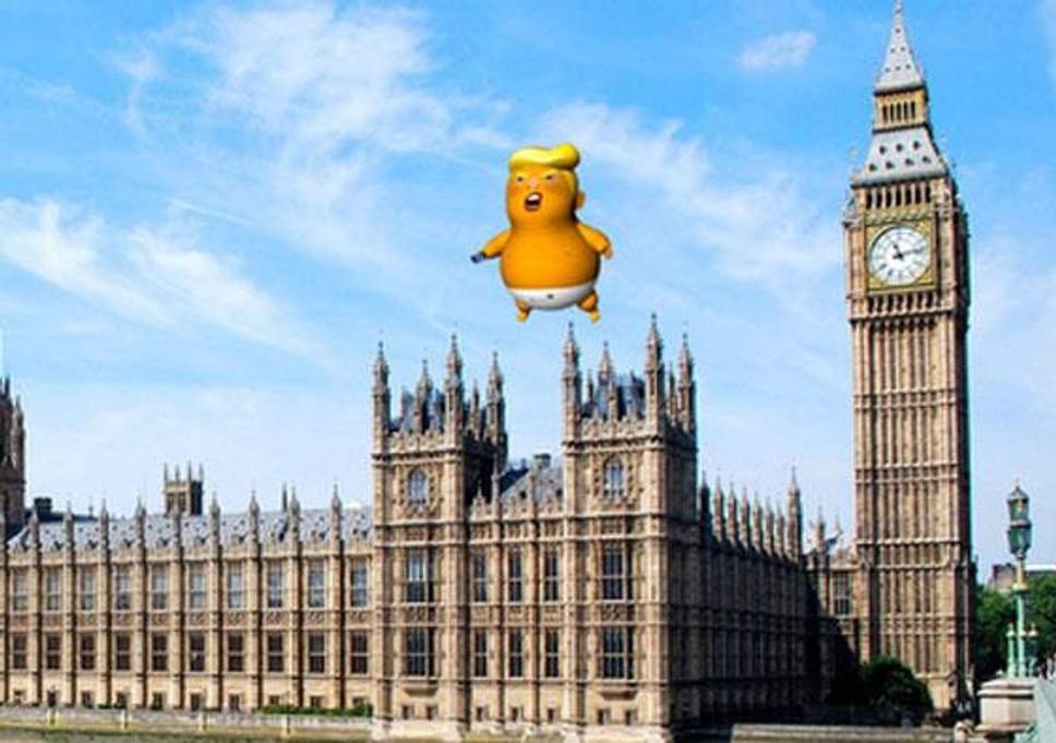 Baby Trump Blimp, Set to Embarrass UK During Trump Visit; Sadiq Kahn Approves Permit