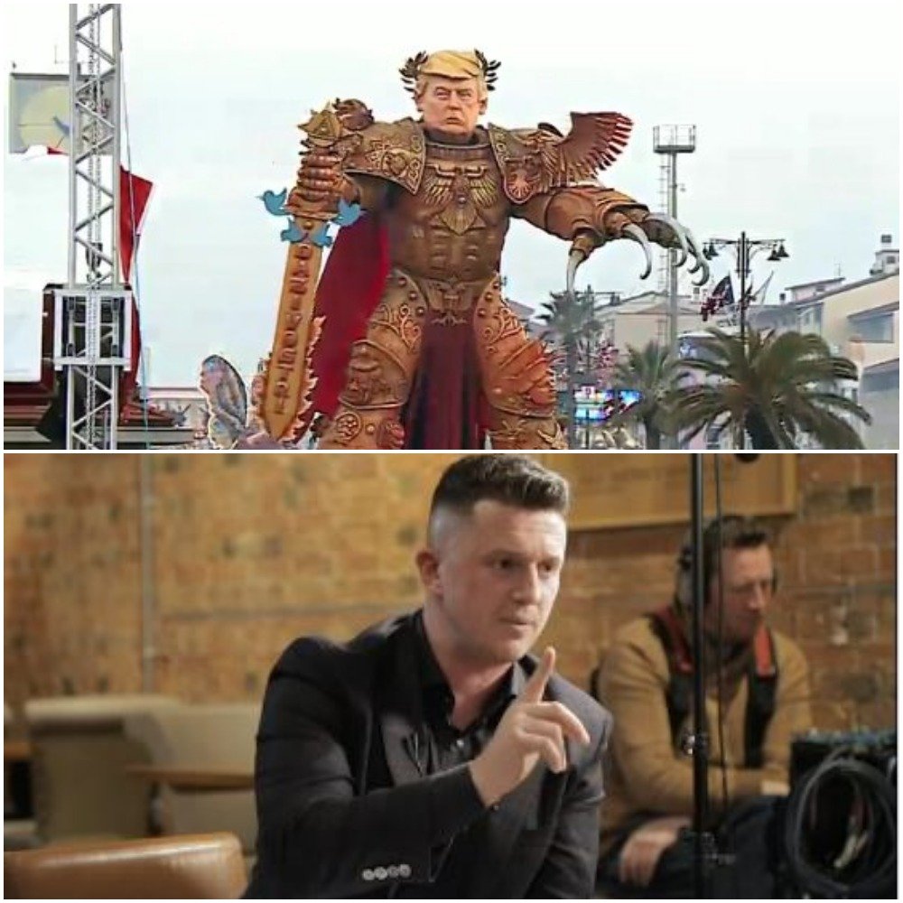 Italy Carnival’s GIANT Emperor Trump; Tommy Robinson’s #Panodrama Documentary BBC Exposé 2/10/19