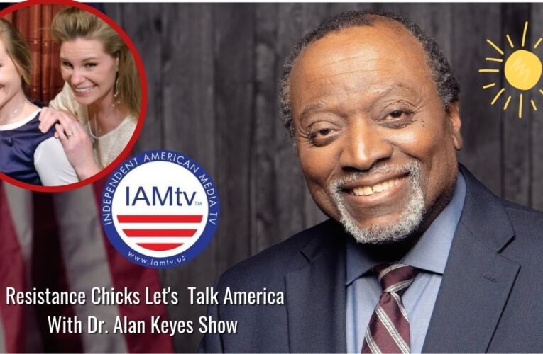 Leah & Michelle with Dr. Alan Keyes & The Common Sense Show!