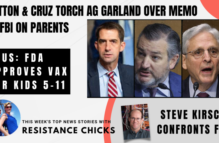 Cotton & Cruz Torch AG Garland Over Memo to FBI on Parents