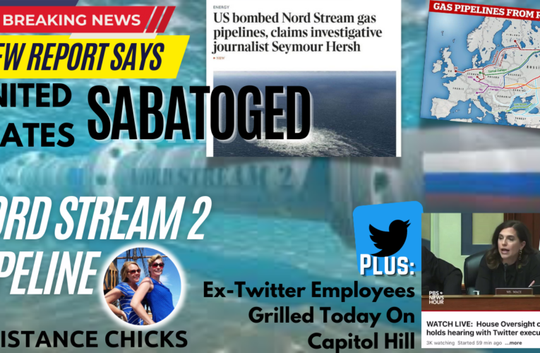 Breaking: New Report Says US Sabatoged Nord Stream 2 Pipeline