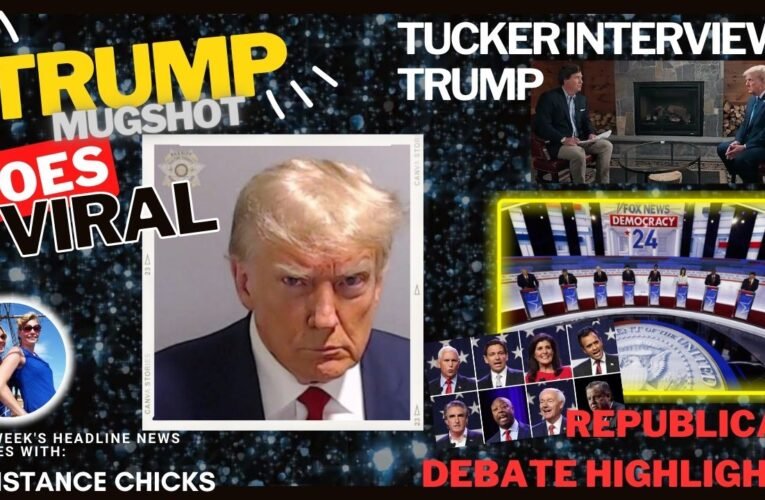 Trump’s Mugshot Goes Viral