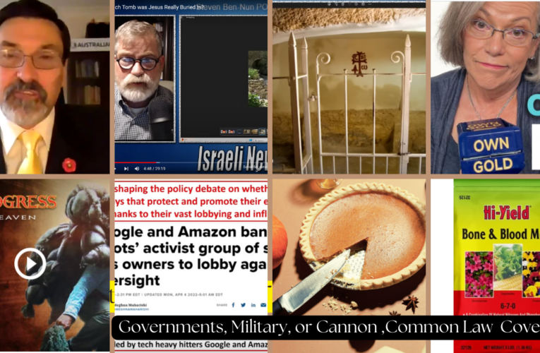 Each are Ministers, Servants of God’s Covenant, Gov. Military, or Cannon, Common Law  Part 1 & Part 2