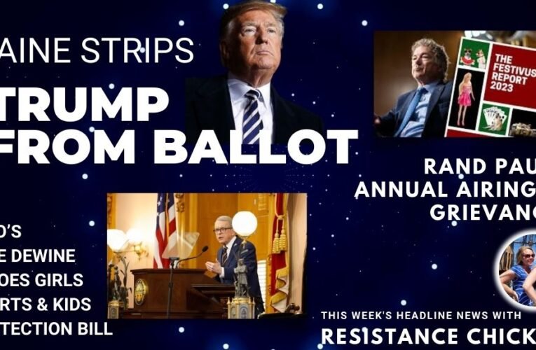 Maine Strips Trump From Ballot