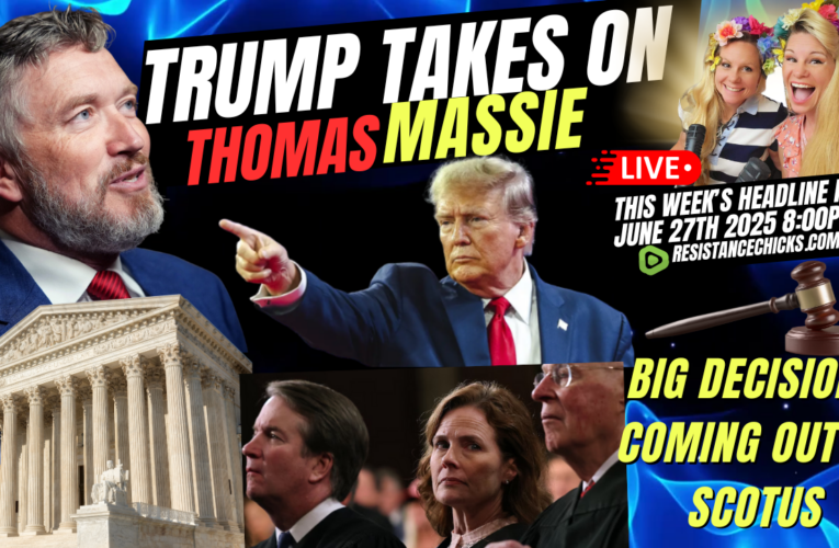 Trump Takes On Thomas Massie!!